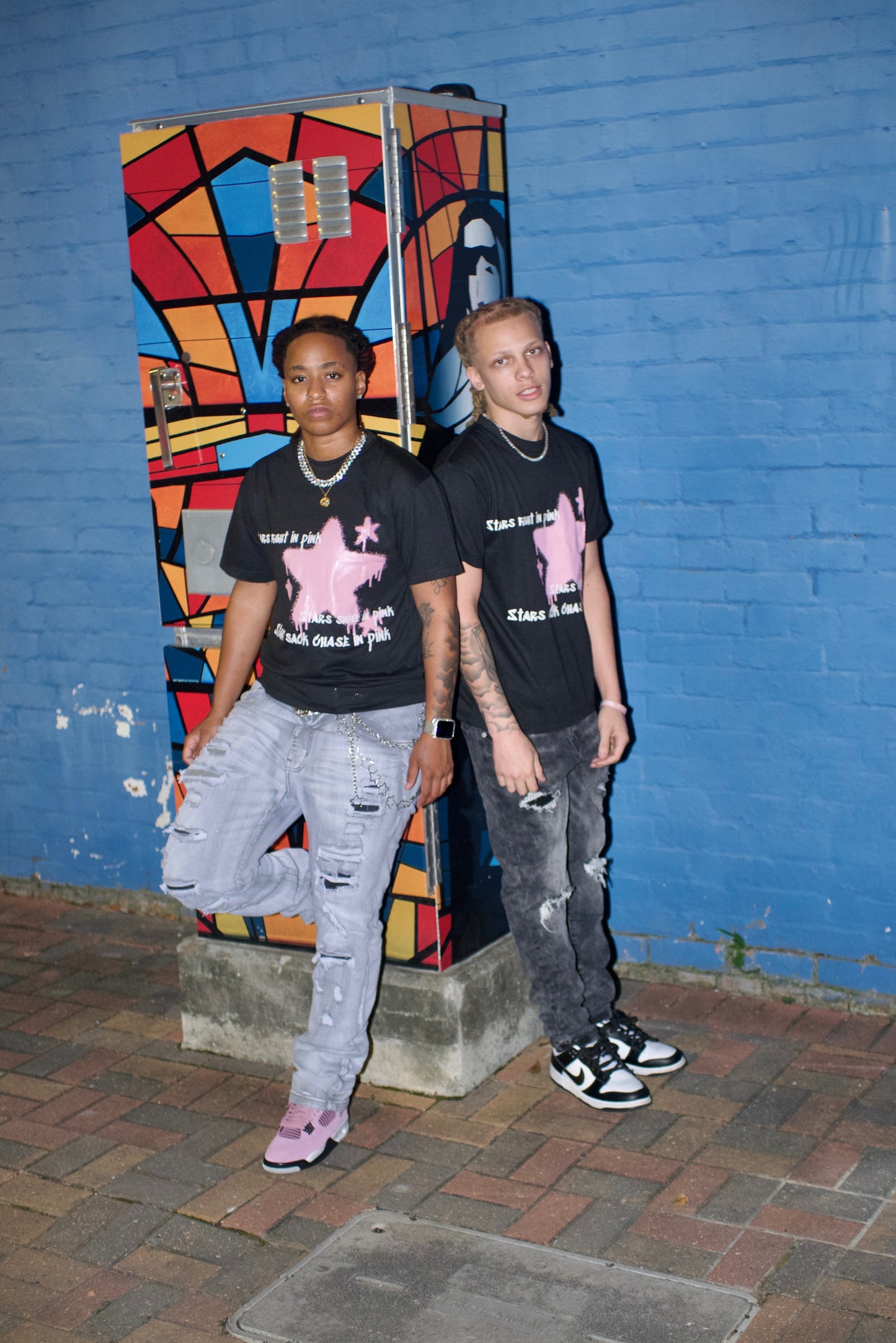 Stars in Pink Breast Cancer Tees