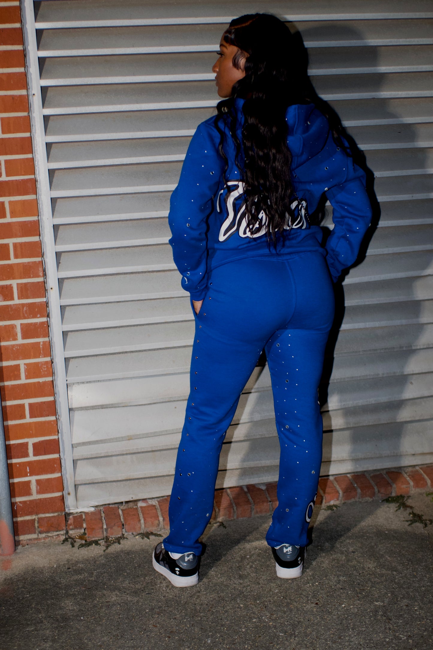 Blue Benji Fleece Set
